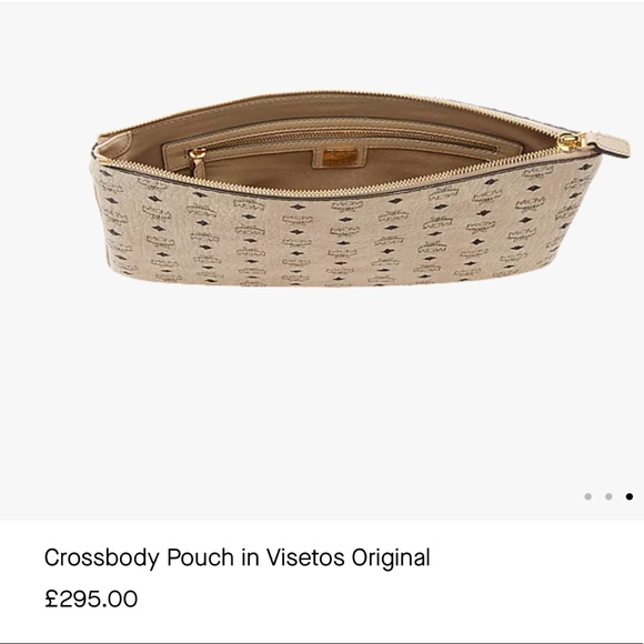 NWT** MCM Visetos Crossbody Clutch - Picture 3 of 7